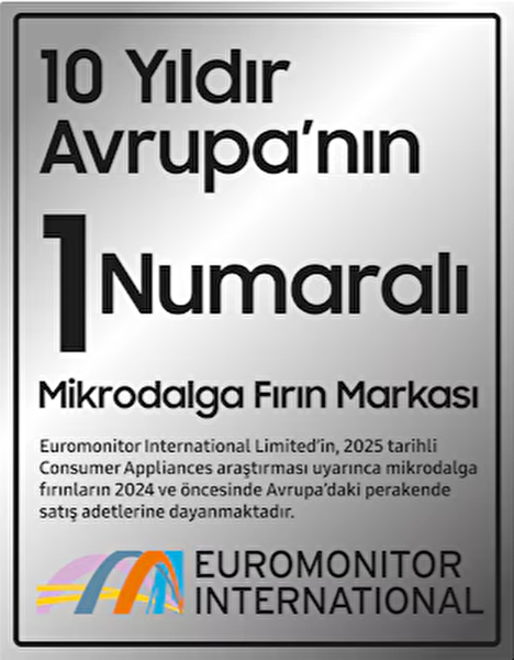 Samsung MS23DG4504ATTR Gümüş / Siyah Mikrodalga Fırın