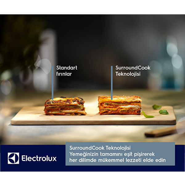 Electrolux EZF5C50X Ankastre Fırın Siyah