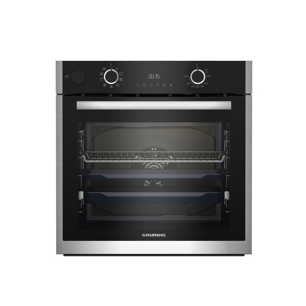 Grundig GEBD12302B 9 Fonksiyon Buhar Destekli Siyah Ankastre Fırın