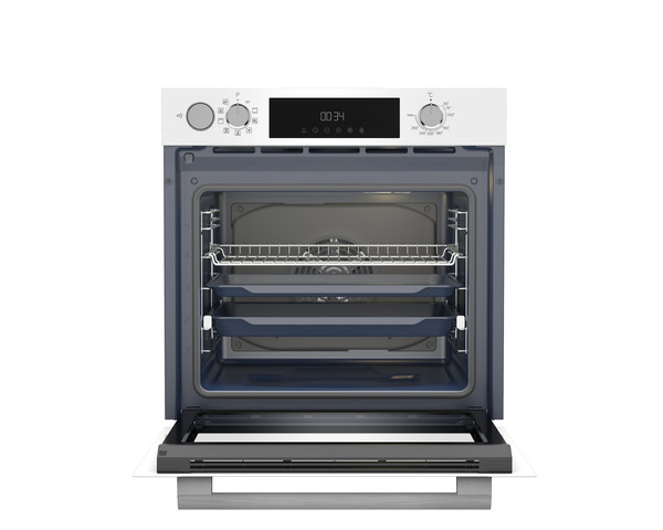 Grundig GEBD12302W 9 Fonksiyon Buhar Destekli Beyaz Ankastre Fırın  2