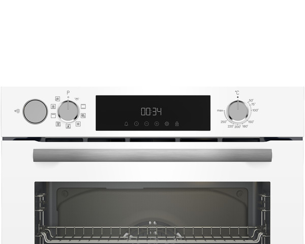 Grundig GEBD12302W 9 Fonksiyon Buhar Destekli Beyaz Ankastre Fırın  4