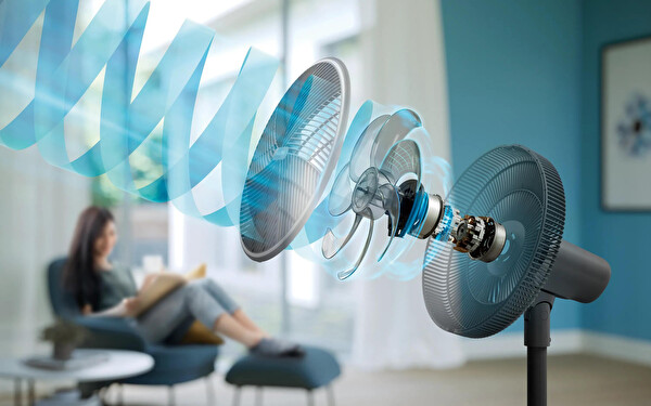 Philips CX3550/01 Siyah Vantilatör