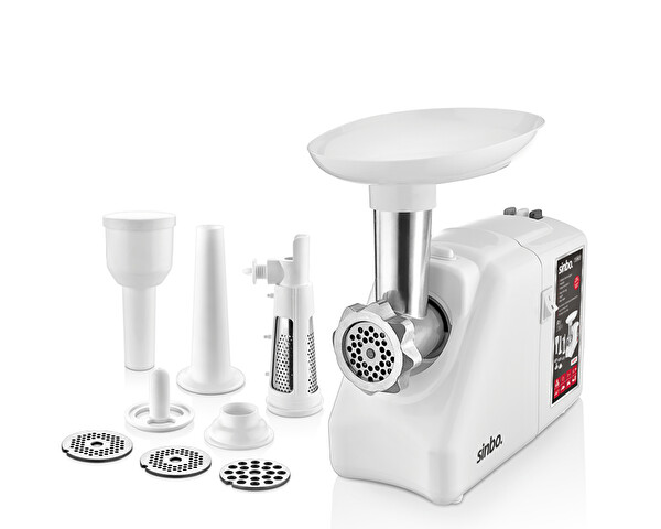 Sinbo SHB-3108 2000W Salça ve Et Kıyma Makinesi
