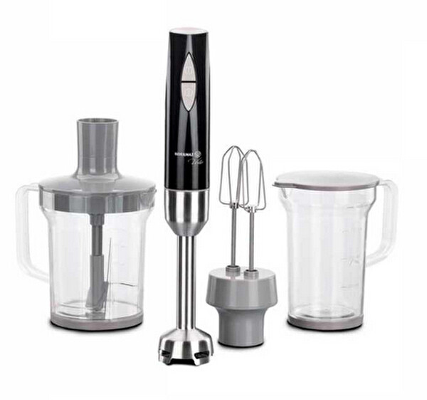 KORKMAZ A445 VERTEX MEGA BLENDER SET INOX/SIYAH