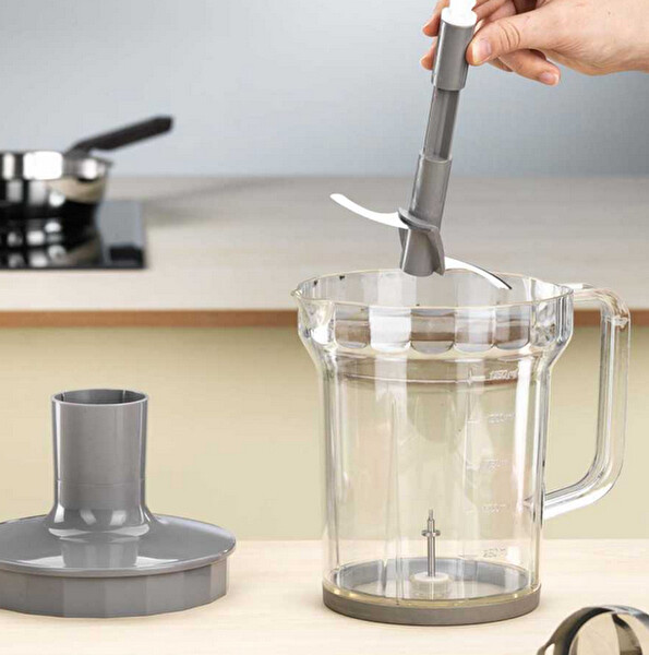 KORKMAZ A445 VERTEX MEGA BLENDER SET INOX/SIYAH