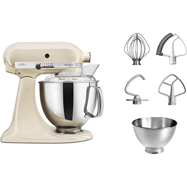 KitchenAid Artisan Almond Cream 4,8 L -EAC Stand Mikser