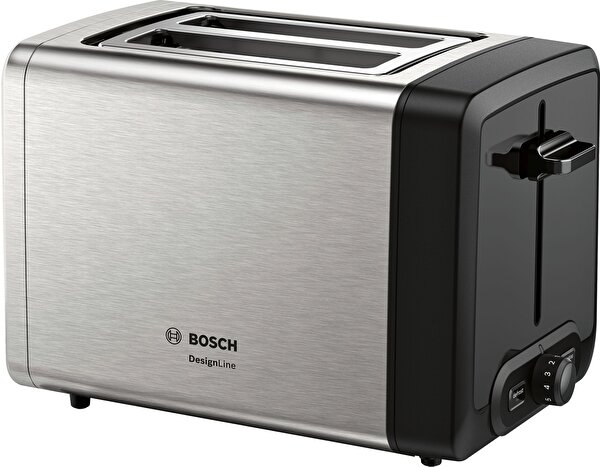Bosch Bosch TAT4P420 DesignLine Paslanmaz Çelik Ekmek Kızartma Makinesi