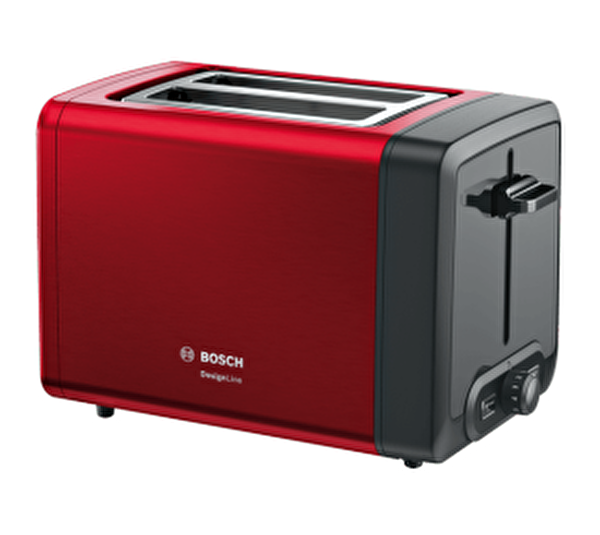 Bosch TAT4P424 DesignLine Ekmek Kızartma Makinesi Kırmızı