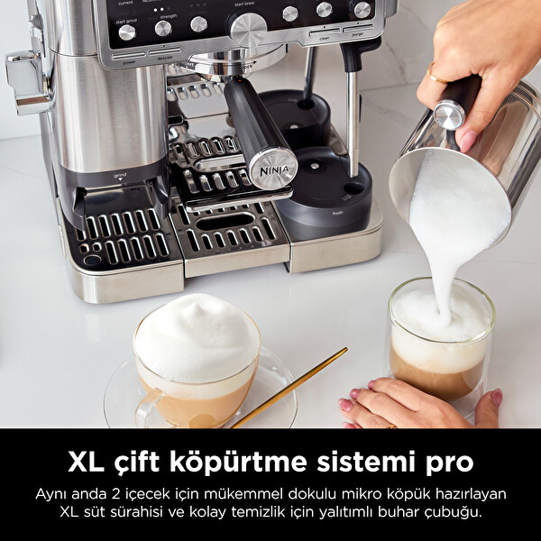 Ninja Luxe Cafe Premier Series Yarı Otomatik Espresso Makinesi