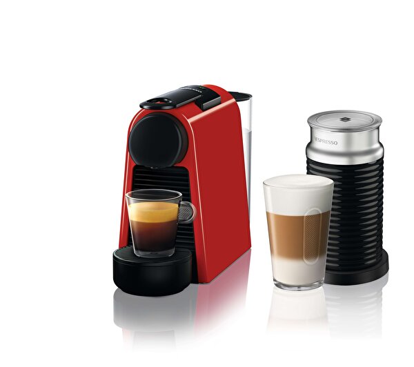 Nespresso Nespresso Essenza Mini D 35 Bundle Kırmızı Kahve Makinesi