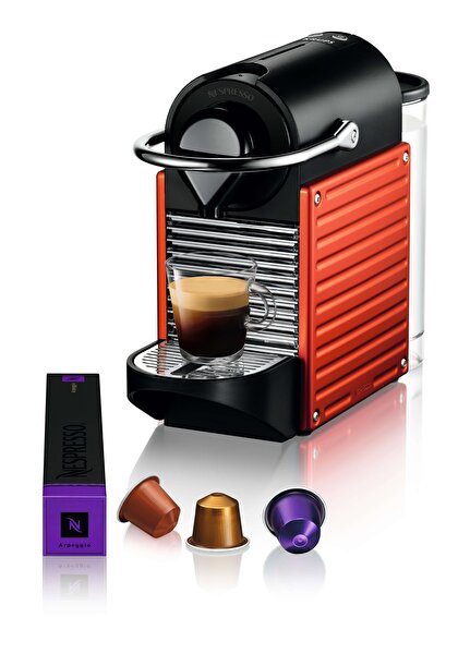 Nespresso ’Nespresso C61 Pixie Red Kapsüllü Kahve Makinesi