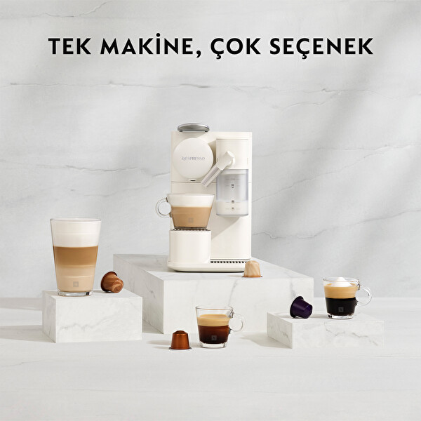 Nespresso F121 One Lattissima White Kapsül Kahve Makinesi Fiyatı