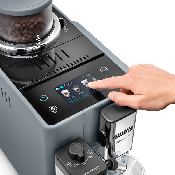 Delonghi Rivelia EXAM440.55.G Facm Otomatik Kahve Makinesi Gri