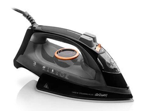Arzum AR6000 Steampro Plus Buharlı Ütü (Siyah)