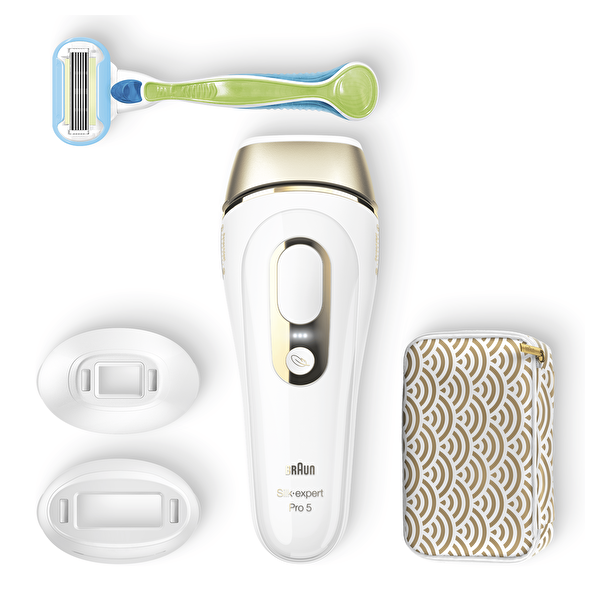Braun Silk Expert Pro5 PL5237 Yeni Nesil Kablolu IPL 400.000 Işık Atımı Lazer Epilasyon