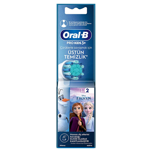 Oral-b Eb10 Power Frozen X-Fiilament 2'li Yedek Başlık