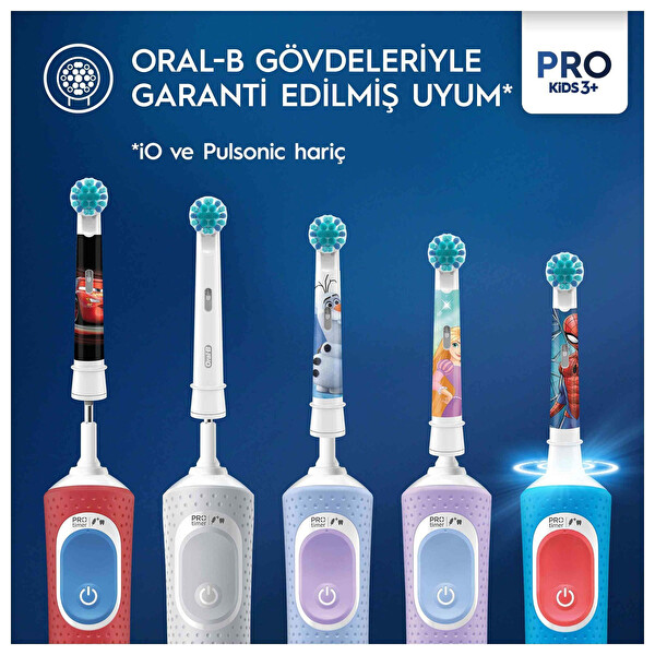Oral-B EB10 Spiderman X- Fiilament 2'li Yedek Başlık