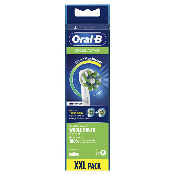 Oral-B Eb20 Cross Action 8'lı Yedek Başlık