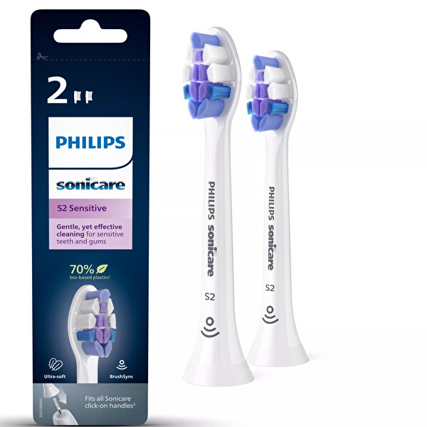 Philips Sonicare HX6052/10 2’li Hassas Diş Fırçası Başlığı