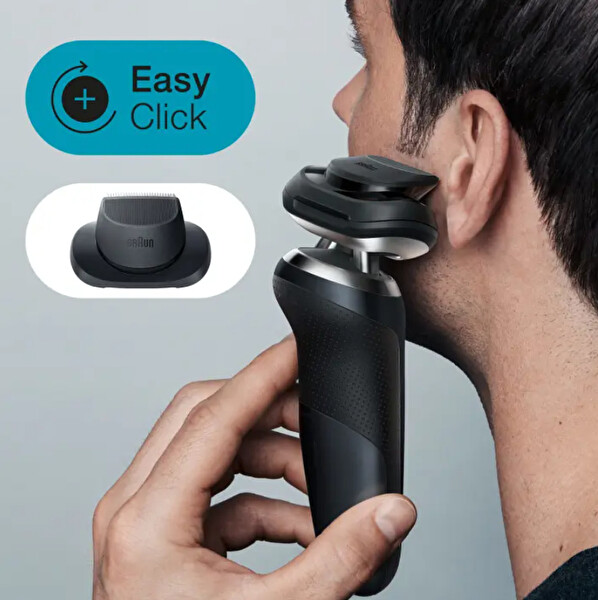 Braun 7 Serisi N1200s AutoSense 360 Flex EasyClick Islak ve Kuru Kablosuz Tıraş Makinesi