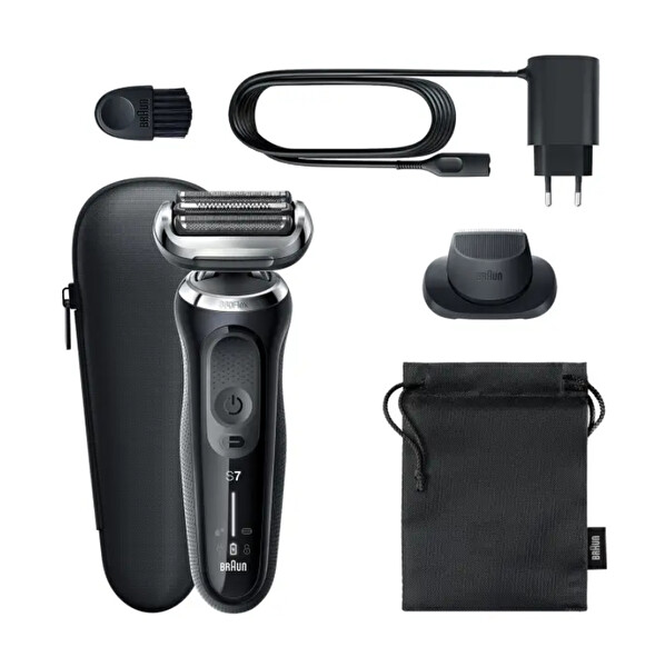Braun 7 Serisi N1200s AutoSense 360 Flex EasyClick Islak ve Kuru Kablosuz Tıraş Makinesi