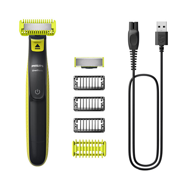 Philips QP2824/10 Oneblade Hibrit Sakal Şekillendirici ve Yüz-Vücut Tıraş Makinesi