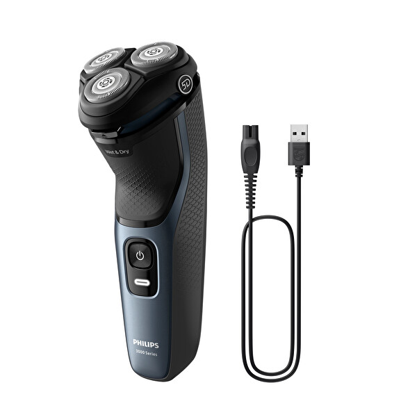 Philips S3144/00 3000 Serisi Islak ve Kuru Elektrikli Tıraş Makinesi