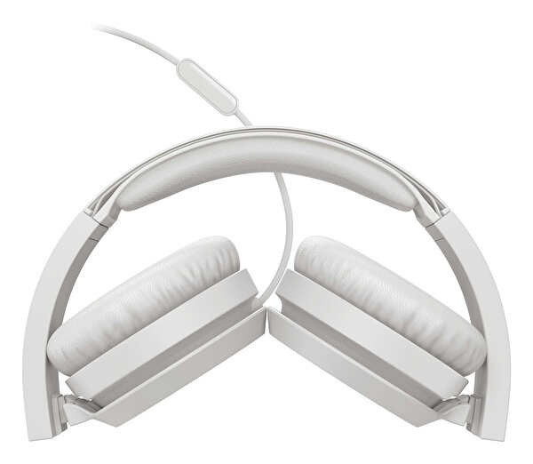 Phılıps TAH4105WT/00 Kulak Üstü Mikrofonlu Kablolu Kulaklık Beyaz