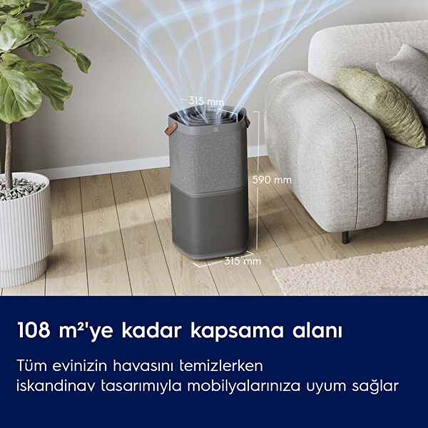 Electrolux EPO60571DG Hava Temizleme