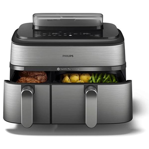 Philips NA555/00 Airsteam Çıft Hazneli Airfryer