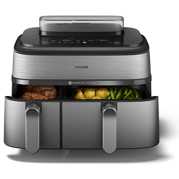Philips NA555/00 Airsteam Çıft Hazneli Airfryer