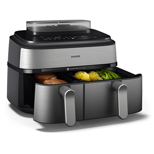 Philips NA555/00 Airsteam Çıft Hazneli Airfryer