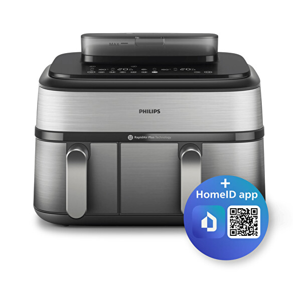 Philips NA555/00 Airsteam Çıft Hazneli Airfryer