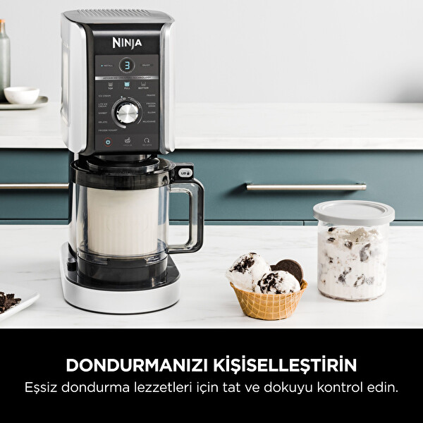 Ninja Creami Deluxe 10'u 1 Arada Dondurma ve Frozen Makinesi