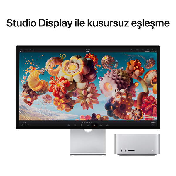 Apple Mac Studio M1 Çip Max 10 Çekirdekli CPU 24 Çekirdekli GPU