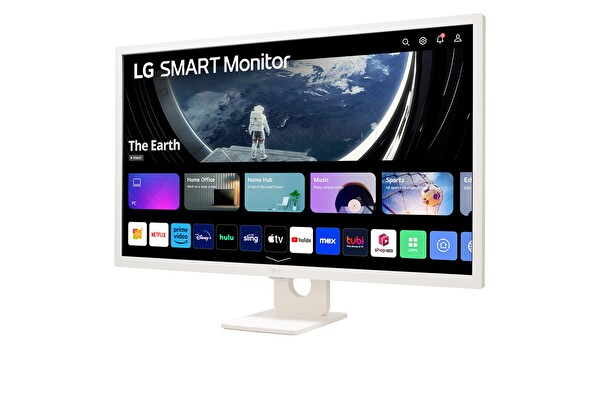 LG Smart 32sr50f-W.Apd 31.5” 1920 X 1080 5ms Gtg At Faster Hdmi 2x Webos23 Ips Beyaz Smart Monitör