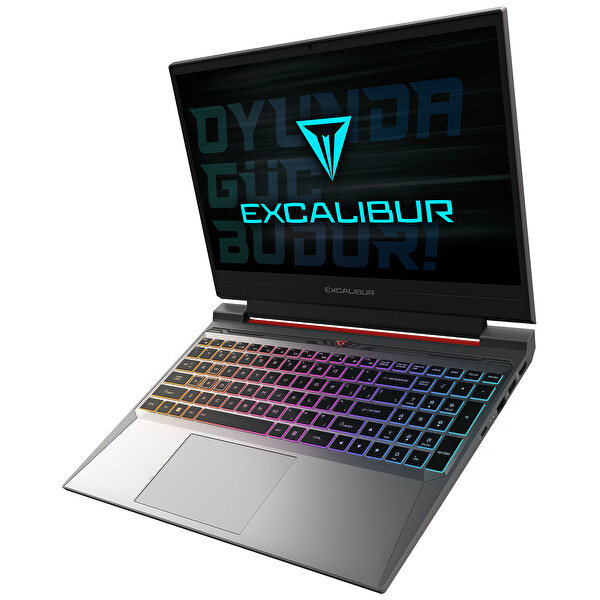 Casper Excalibur G870.1245 Bva0p B Intel® Core I5 12450h İşlemci 16 Gb Ram 500 Gb Nvme Ssd Rtx4050 6gb 15.6 W11 Home Metalik Uzay Gri Gaming Notebook 2