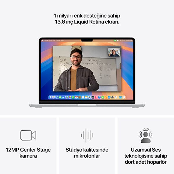 Apple 13- Inch Macbook Air: M4 Chip with 10-Core CPU and 10-Core GPU 16GB 512GB SSD Silver MW0X3TU/A