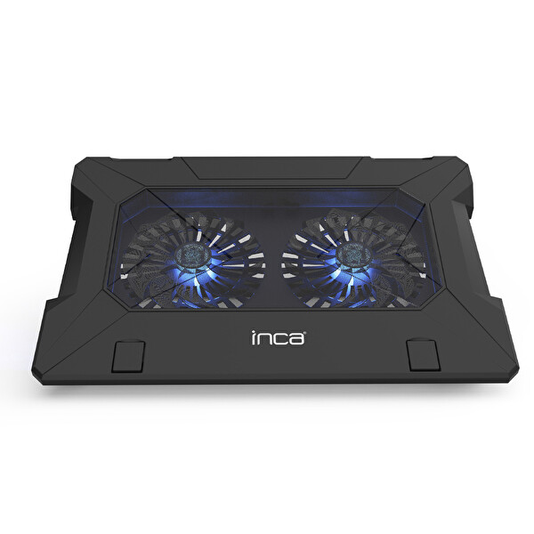 Inca Inc-321 Ergonomik Çift Fanlı Sessiz Notebook Soğutucu (Siyah)