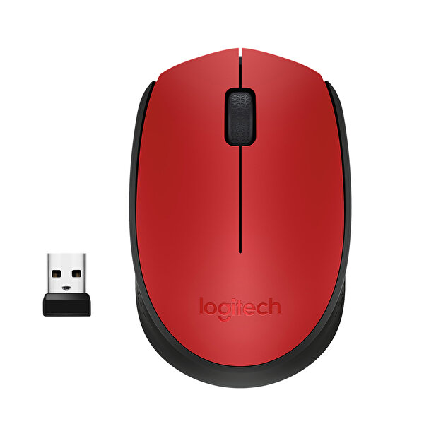 Logitech Logitech M171 Kablosuz Mouse (Kırmızı)
