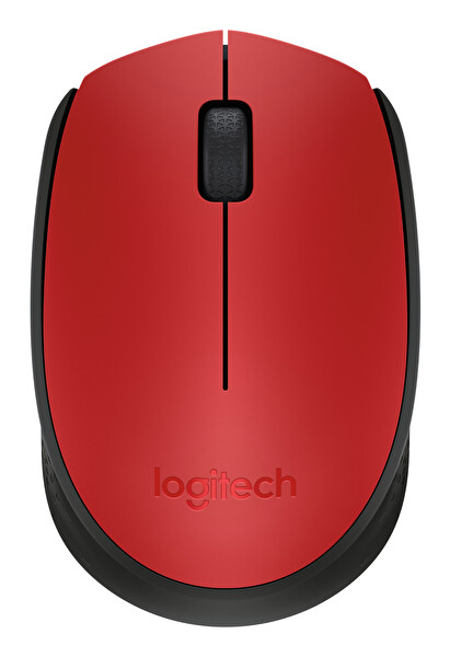 Logitech M171 Kablosuz Mouse Kırmızı 3