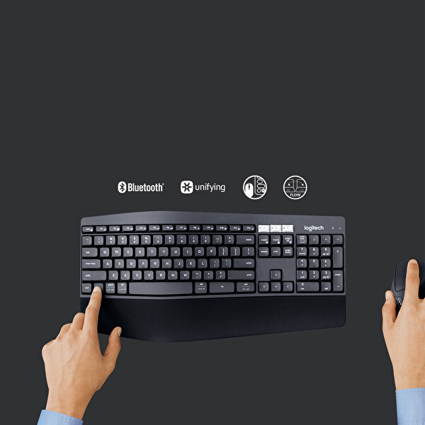 Logitech Mk850 Kablosuz Q Klavye Mouse Set (920-008230)