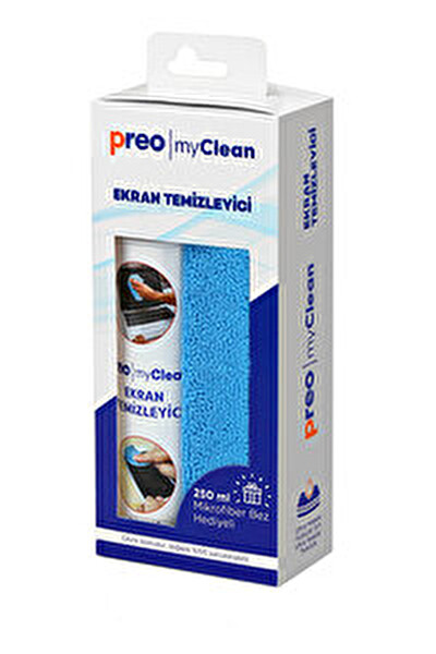 Preo MCLN01 250 ML Ekran Temizleme Seti