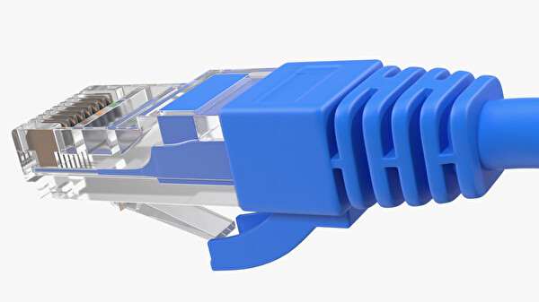Inca ICAT6-03TM CAT6 3m Mavi Kablo