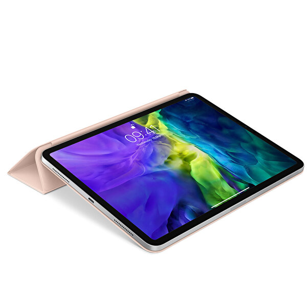 Apple Smart Folio MXT52ZM/A 11" iPad Pro 1. Ve 2.Nesil Uyumlu Tablet Kılıfı Kum Pembesi
