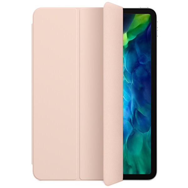 Apple Smart Folio MXT52ZM/A 11" iPad Pro 1. Ve 2.Nesil Uyumlu Tablet Kılıfı Kum Pembesi