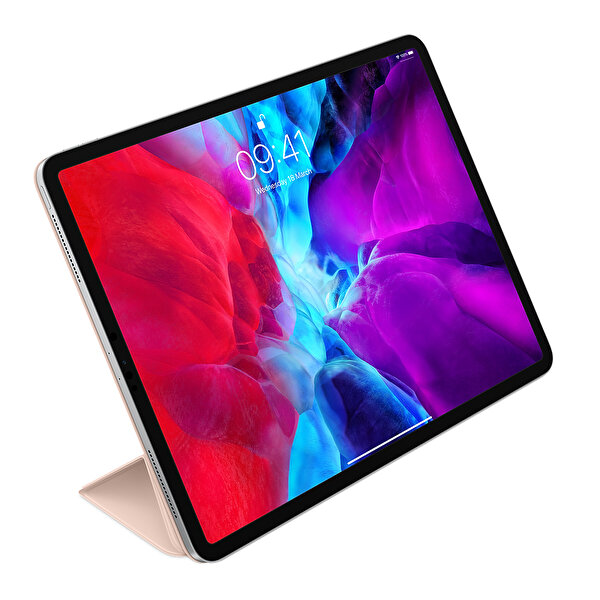 Apple Smart Folio MXTA2ZM/A 12.9" iPad Pro 3. Ve 4. Nesil Uyumlu Tablet Kılıfı Kum Pembesi