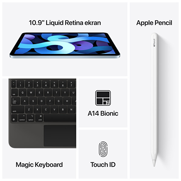 iPad Air4 skyblue 10.9インチ 256GB TouchId▲ iPad Air4 skyblue 10.9インチ 256GB TouchId△ Amazon.com: Apple