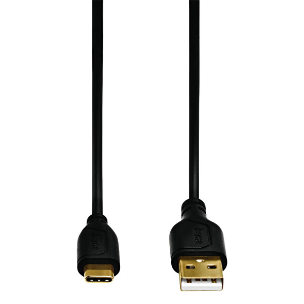 Hama HM135784 USB C USB A Kablo Flexi 0.75M Siyah 5