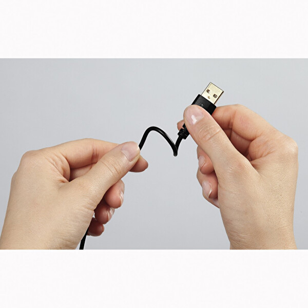 Hama HM135784 USB C USB A Kablo Flexi 0.75M Siyah 6